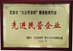 仁和集團榮獲宜春市“百企幫百村”精準扶貧行動先進民營企業(yè)稱號